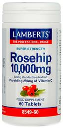 Lamberts Rosehip Βιταμίνη 10000mg 60 ταμπλέτες