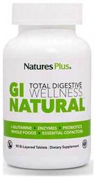 Nature's Plus GI Natural με Προβιοτικά και Πρεβιοτικά 90 ταμπλέτες