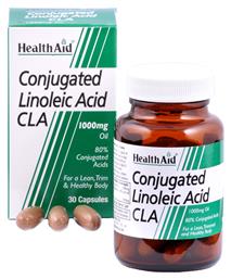 Health Aid Conjugated Linoleic Acid CLA Συμπλήρωμα Διατροφής 1000mg 30 κάψουλες