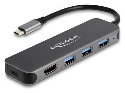 DeLock USB-C Docking Station με HDMI 4K PD (64171)