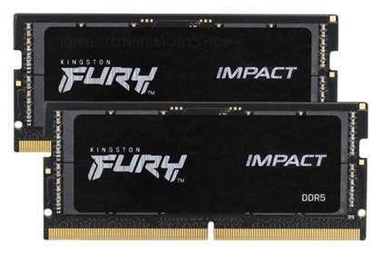 Kingston Fury Impact 32GB DDR5 με 2 Modules 2x16GB