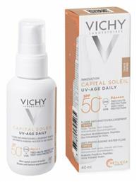 Vichy Capital Soleil UV-Age Daily SPF50 Αντηλιακή Κρέμα