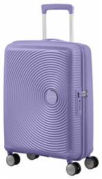 American Tourister Soundbox Spinner Βαλίτσα Καμπίνας με ύψος 55cm σε Λιλά χρώμα