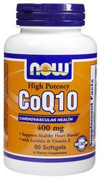 Now Foods CoQ10 400mg 30 μαλακές κάψουλες