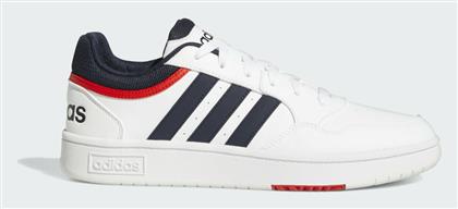 Adidas Hoops 3.0 Ανδρικά Sneakers Cloud White / Legend Ink / Vivid Red