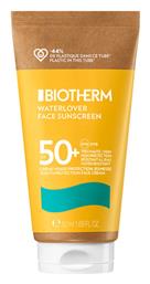 Biotherm Waterlover Sunscreen SPF50 Αντηλιακή Κρέμα