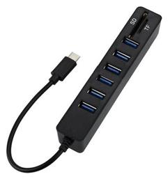 Andowl USB 3.0 Hub 8 Θυρών με σύνδεση USB-C