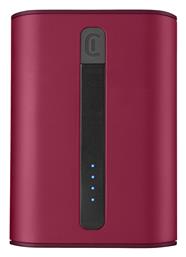 Cellular Line Thunder Power Bank 10000mAh 20W με Θύρα USB-A και Θύρα USB-C Power Delivery Κόκκινο