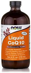 Now Foods Liquid CoQ10 118ml Orange