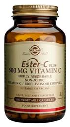 Solgar Ester-C Plus Βιταμίνη 500mg 100 x 1 φυτικές κάψουλες 100τμχ