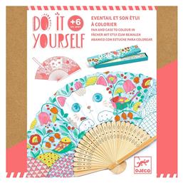 Djeco Ζωγραφική Βεντάλια Koneko Γατούλα για Παιδιά 5+ Ετών