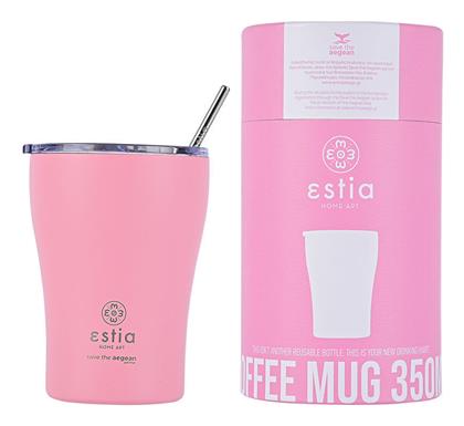 Estia Coffee Mug Save The Aegean 350ml Blossom Rose