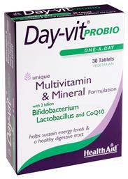 Health Aid Day-Vit Probio Probiotics & CoQ10 Προβιοτικά 30 ταμπλέτες