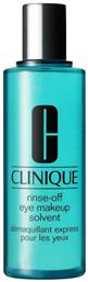 Clinique Rinse Off Eye MakeUp Solvent Υγρό Ντεμακιγιάζ 125ml