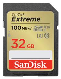 Sandisk Extreme SDHC 32GB Class 10 U3 V30 UHS-I από το e-shop