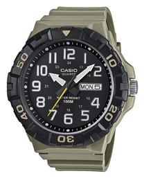 Casio Collection Ρολόι Μπαταρίας με Καουτσούκ Λουράκι