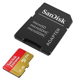 Sandisk Extreme microSDXC 256GB U3 V30 A2 UHS-I από το e-shop