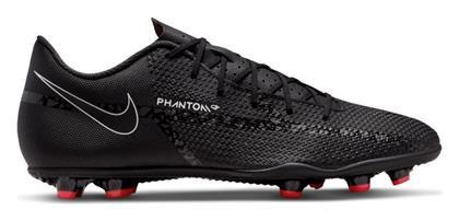 Nike Phantom GT2 Club Ποδοσφαιρικά Παπούτσια με Τάπες FG/MG Μαύρα