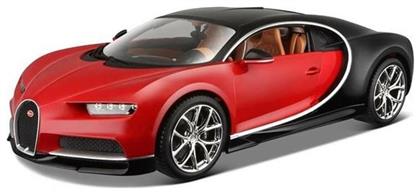 Bburago Bugatti Chiron Chiron - Κόκκινο-Μαύρο για 3+ Ετών