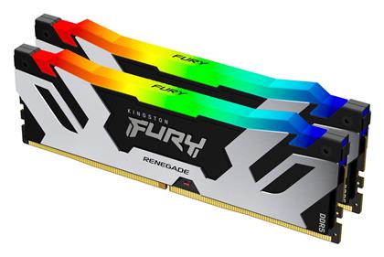 Kingston Fury Renegade RGB 32GB DDR5 με 2 Modules (2x16GB)