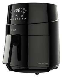 Life Digi Touch Air Fryer 4.5lt Μαύρο από το e-shop