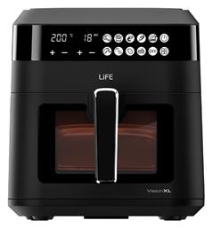 Life Vision XL Air Fryer 6.3lt Μαύρο