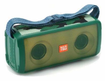 T&G TG-345 Bluetooth 10W έως 3 ώρες Green