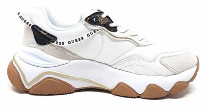 Guess Runners Micola Γυναικεία Chunky Sneakers Λευκά