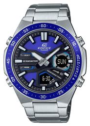 Casio Edifice Ρολόι Μπαταρίας με Μεταλλικό Μπρασελέ