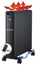 Morris Θερμοπομπός Δαπέδου 2000W με Ηλεκτρονικό Θερμοστάτη 55.3x66cm Μαύρος