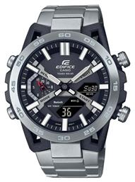 Casio Edifice Ρολόι Μπαταρίας με Μεταλλικό Μπρασελέ