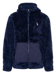 Ralph Lauren Ανδρική Ζακέτα Fleece με Φερμουάρ Navy Μπλε