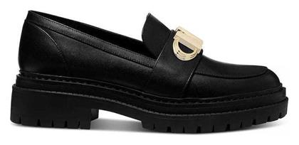 Michael Kors Parker Lug Γυναικεία Loafers σε Μαύρο Χρώμα