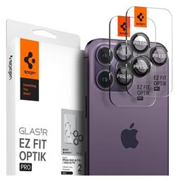 Spigen Optik.tr Ez Fit Camera Protector Apple Iphone 14 Pro Pro Max 15 Pro Pro Max 16 Pro Pro Max 17 Pro Pro Max Black 2 Pack