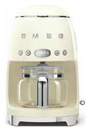 Smeg Προγραμματιζόμενη Καφετιέρα Φίλτρου 1050W Beige