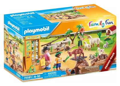 Playmobil Family Fun Ζωολογικός Κήπος με Ήμερα Ζωάκια για 4-10 ετών