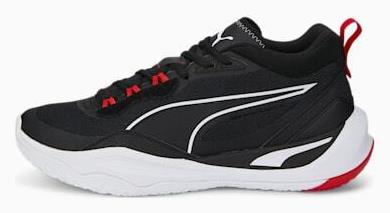 Puma Playmaker Χαμηλά Μπασκετικά Παπούτσια Μαύρα