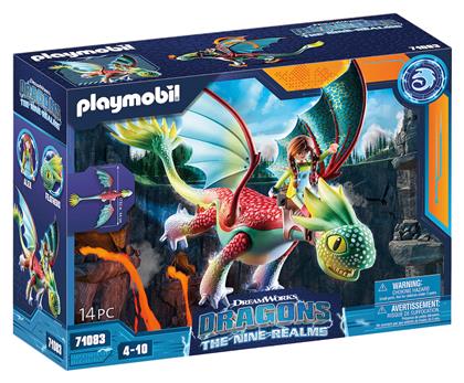 Playmobil Dragons The Nine Realms - Feathers και Alex για 4-10 ετών