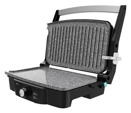 Cecotec Rock’nGrill 1500 Stone Ceramic Mix&Grill 1500W για 2 Τοστ Μαύρη