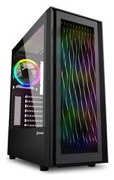 Sharkoon RGB Wave Gaming Midi Tower με Πλαϊνό Παράθυρο