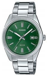 Casio Stainless Steel Ρολόι Μπαταρίας με Μεταλλικό Μπρασελέ