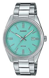 Casio Stainless Steel Ρολόι Μπαταρίας με Μεταλλικό Μπρασελέ από το Kiriakos Gofas