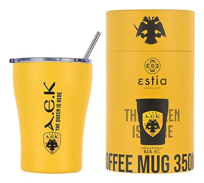 Estia Coffee Mug Save The Aegean 350ml Aek Bc Edition