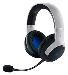 Razer Kaira Pro Hyperspeed PlayStation Ασύρματο Over Ear Licensed Black/White for PS5 / PC