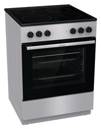 Gorenje Ελεύθερη με Κεραμικές Εστίες Inox GEC6A41SC