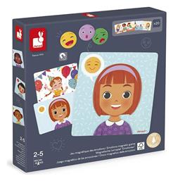 Janod Μαγνητικό Παιχνίδι Κατασκευών Emotions για Παιδιά 2+ Ετών