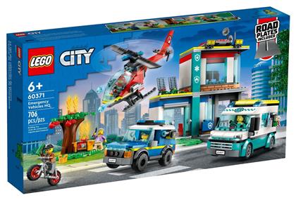 Lego City Emergency Vehicles HQ για 6+ Ετών