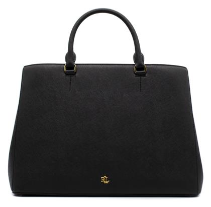 Ralph Lauren Hanna Γυναικεία Τσάντα Tote Χειρός Μαύρη