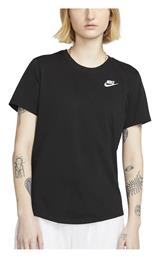 Nike Sportswear Club Essentials T-Shirt Μαύρο DX7902-010