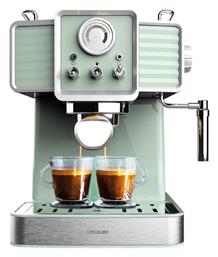 Cecotec Express Power Espresso 20 Traditional Ημιαυτόματη για Αλεσμένο Καφέ Light Green